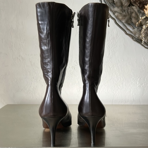 🔥HP🔥EUC Walter Steiger Handmade Italian Leather boots, Size 38 (71/2 to 8 US) - Picture 5 of 17